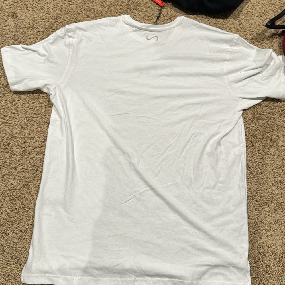 Take life further oversized White Workout shirt large - Picture 4 of 4